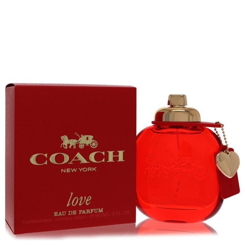 Coach Love by Coach Eau De Parfum Spray (red packaging) 3 oz